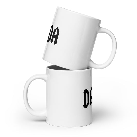 DA/DA White glossy mug