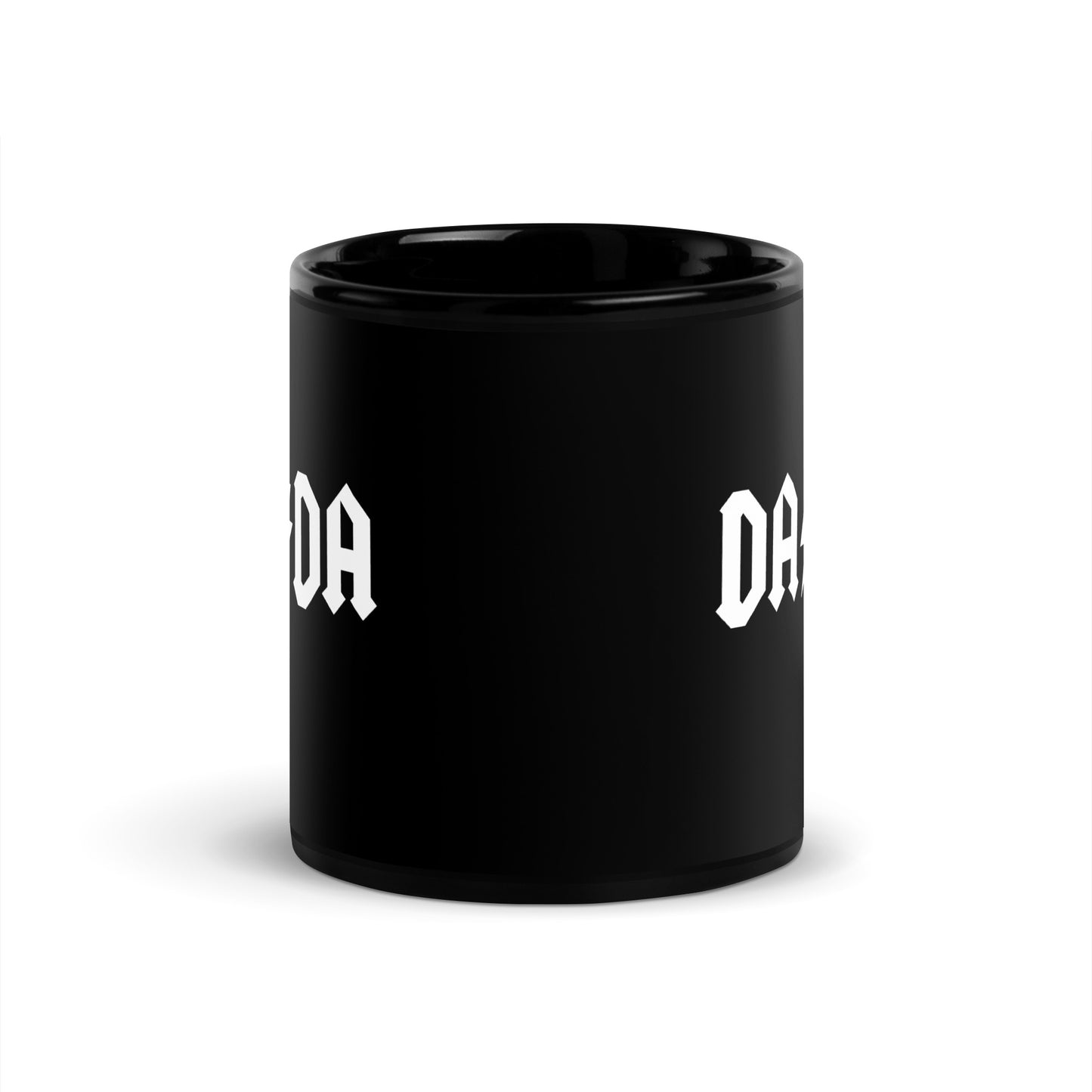DA/DA Black Glossy Mug