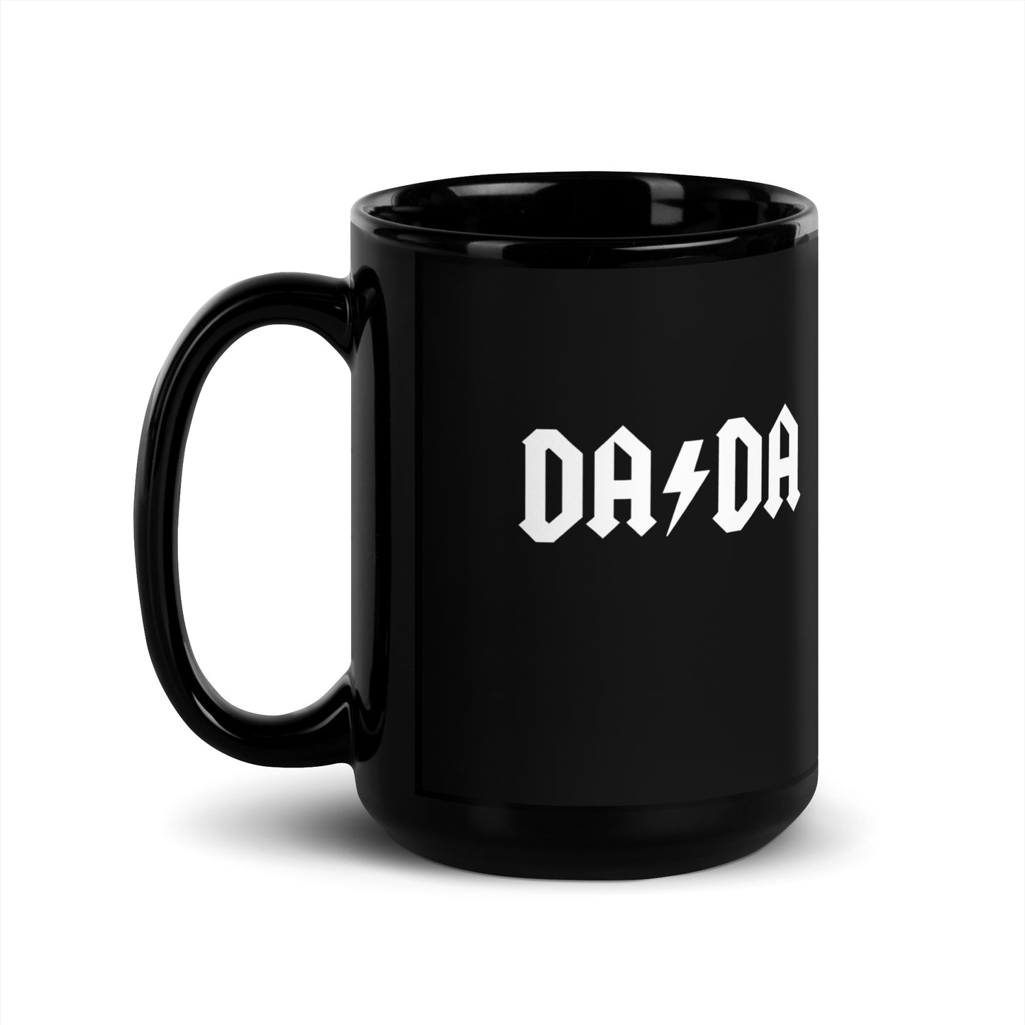 DA/DA Black Glossy Mug