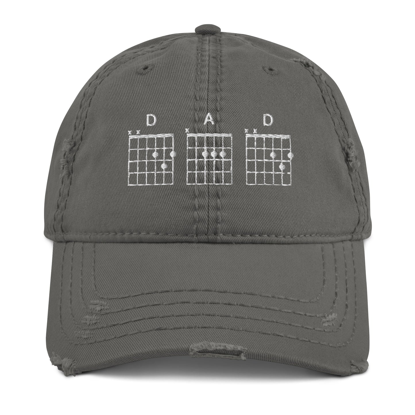 D A D Chords Distressed Dad Hat