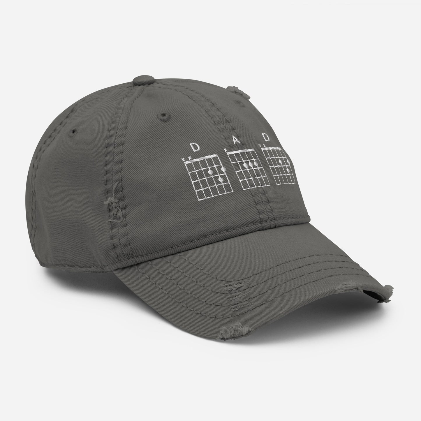 D A D Chords Distressed Dad Hat