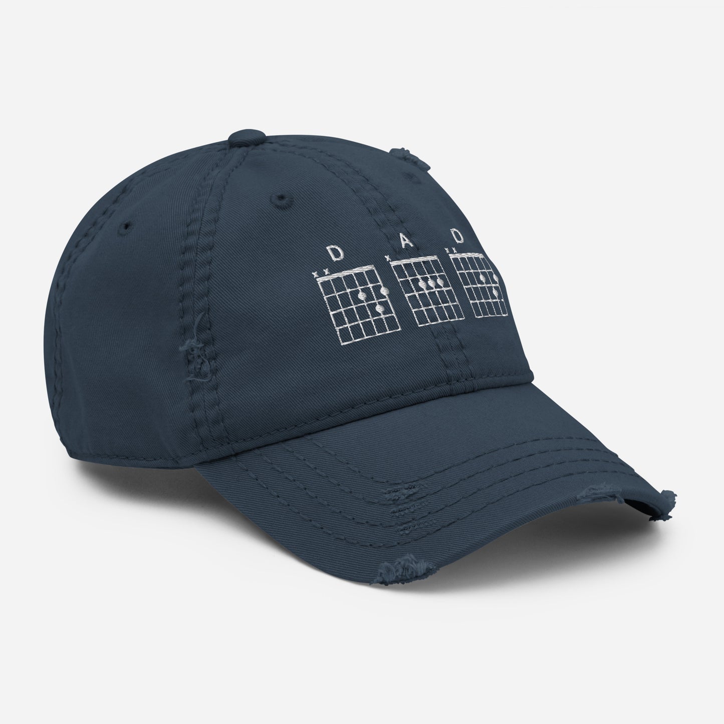 D A D Chords Distressed Dad Hat