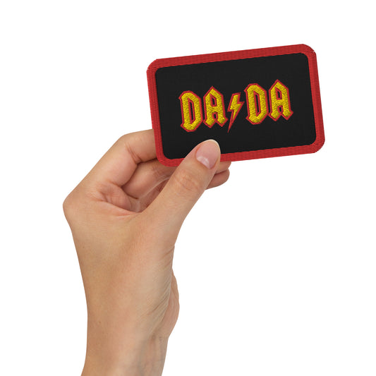 DA/DA red/yellow/black Embroidered patch