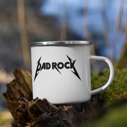 DAD ROCK Enamel Mug