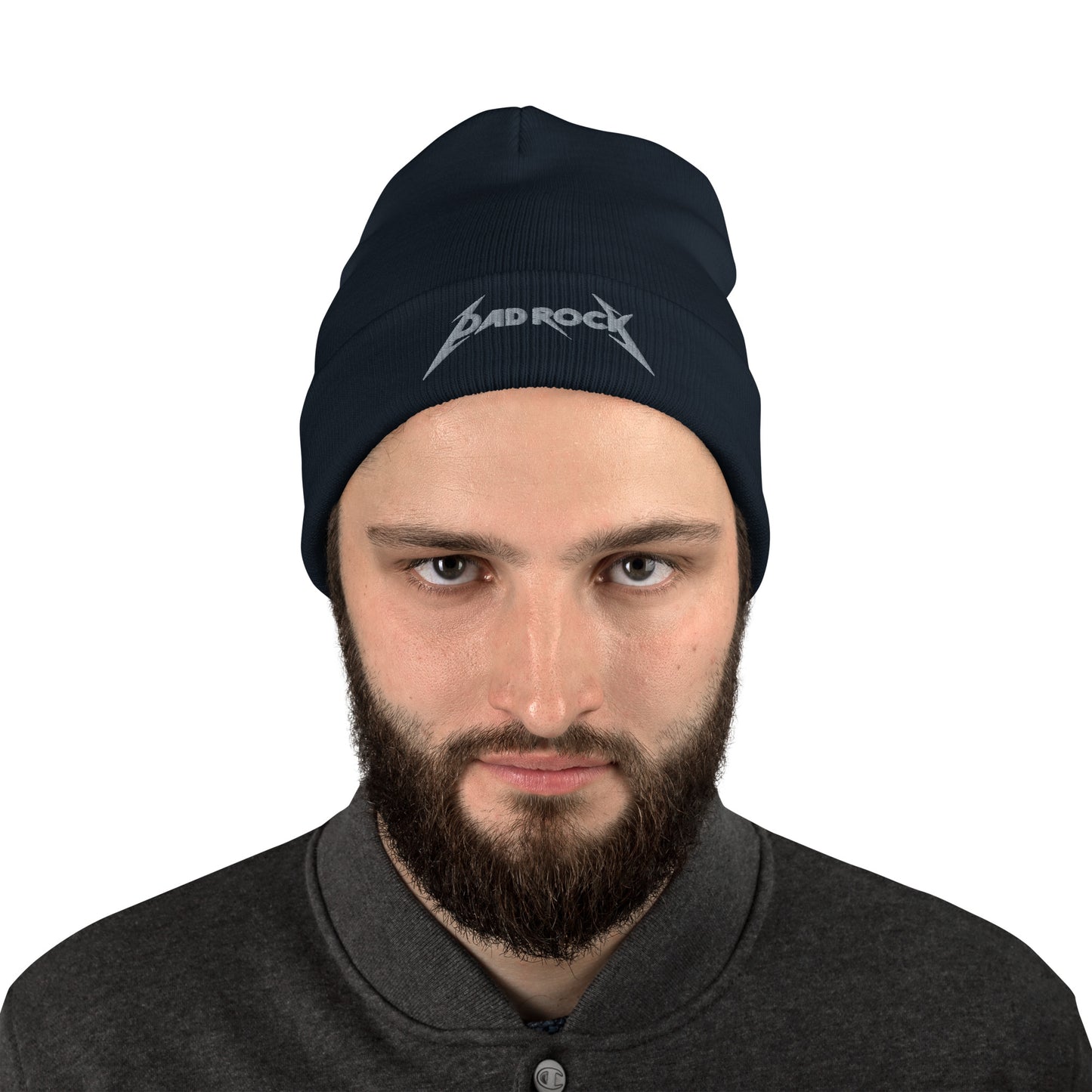 Dad Rock Embroidered Beanie