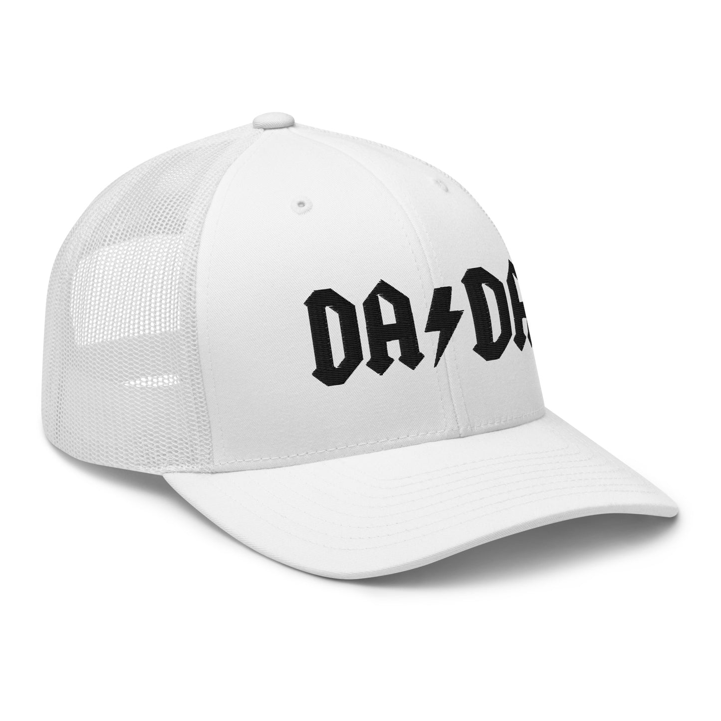 DA/DA White Trucker Cap