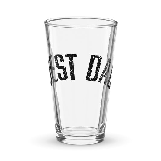 BEST DAD Shaker pint glass