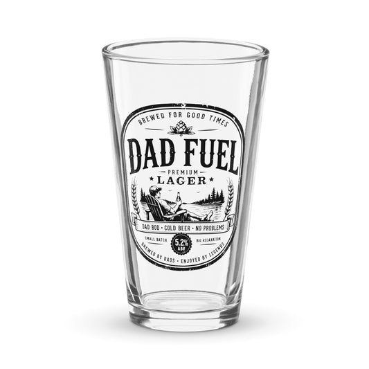 Dad Fuel pint glass