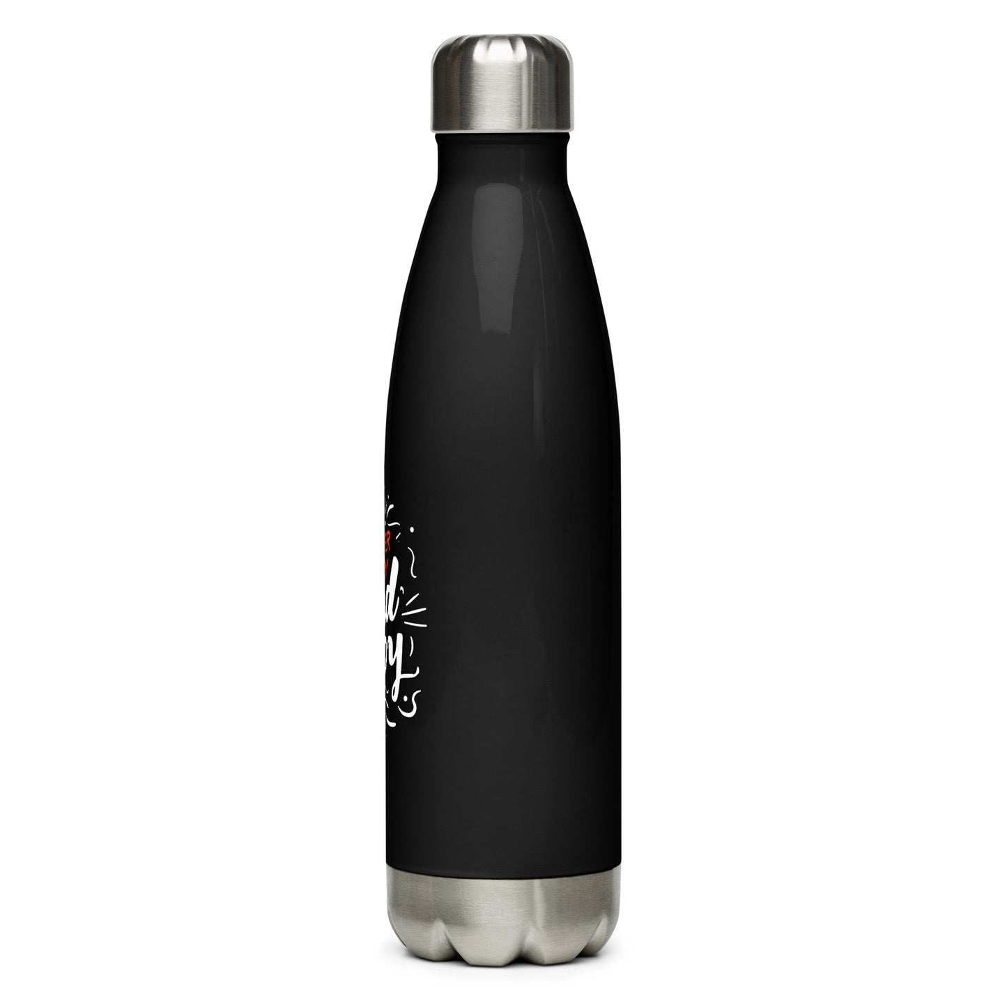 Over My Dad Body Stainless steel water bottle