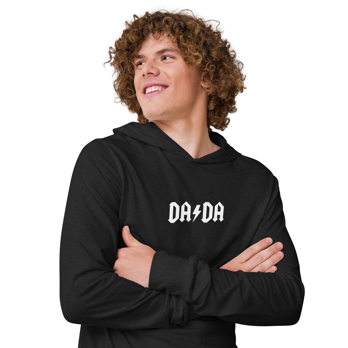 DA/DA Hooded long-sleeve tee