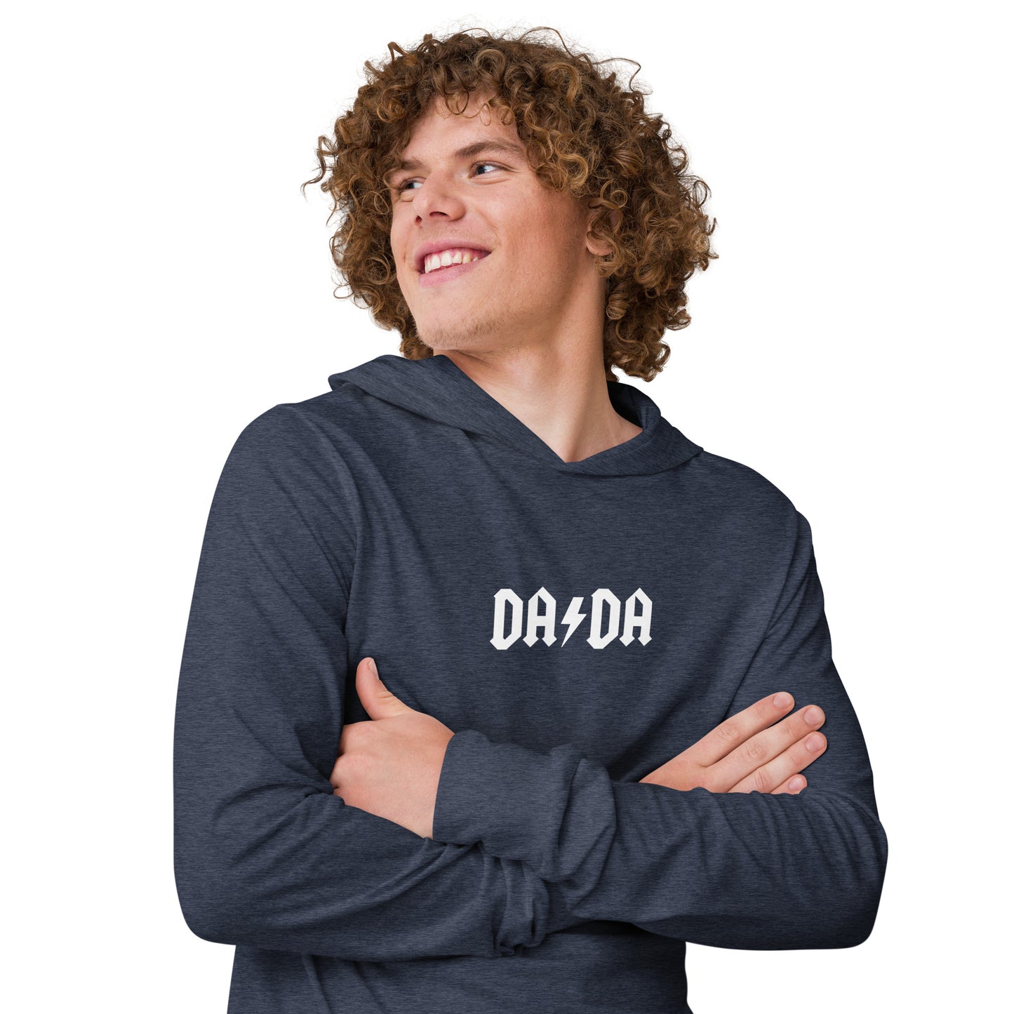 DA/DA Hooded long-sleeve tee