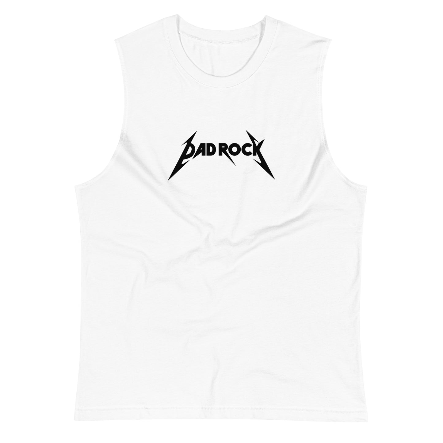 DAD ROCK White Muscle Shirt