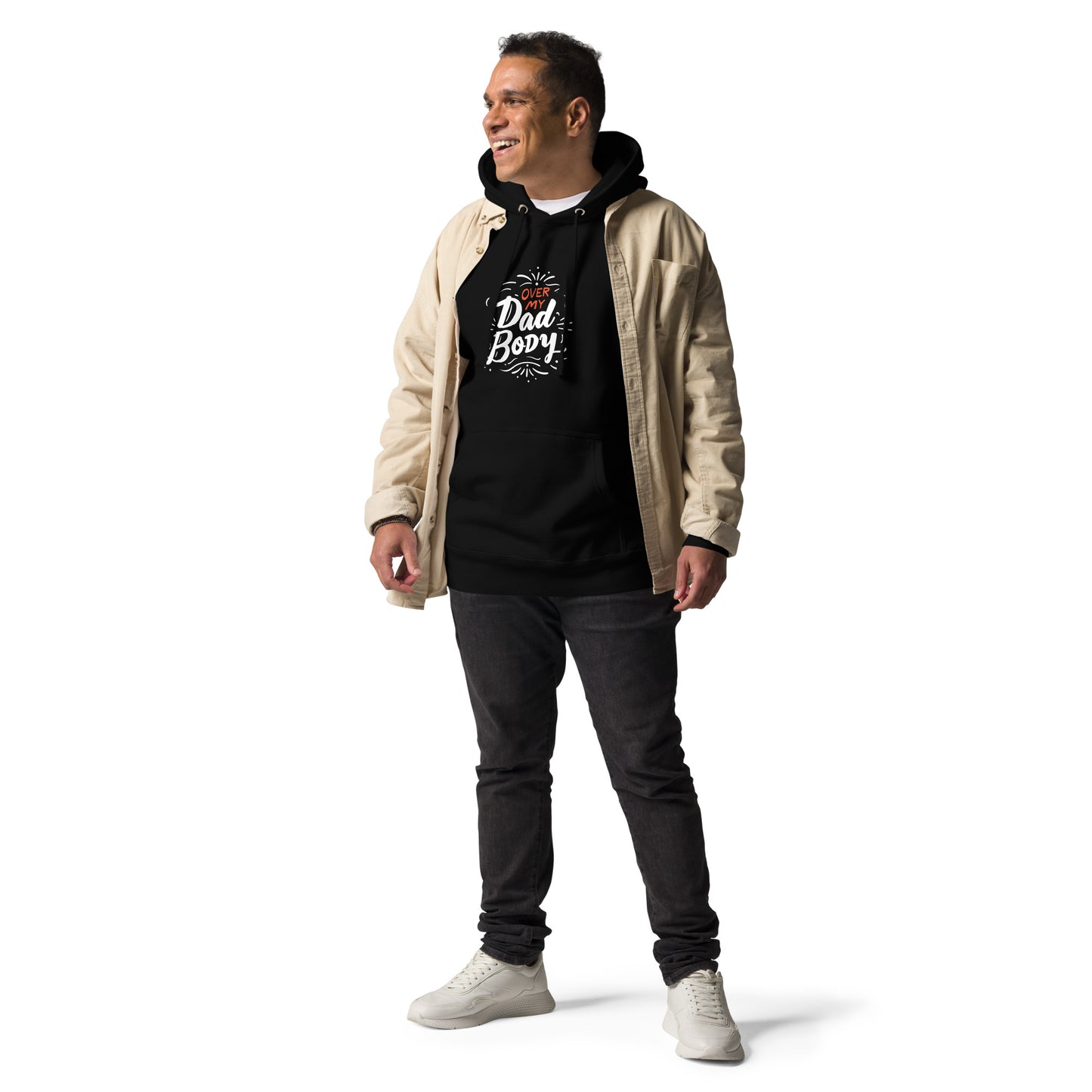 Over My Dad Body Hoodie