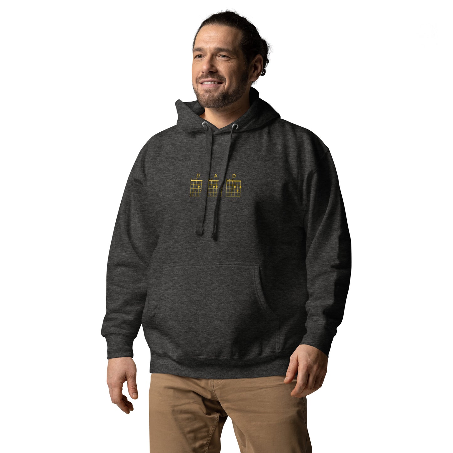 D A D Chords in gold Hoodie