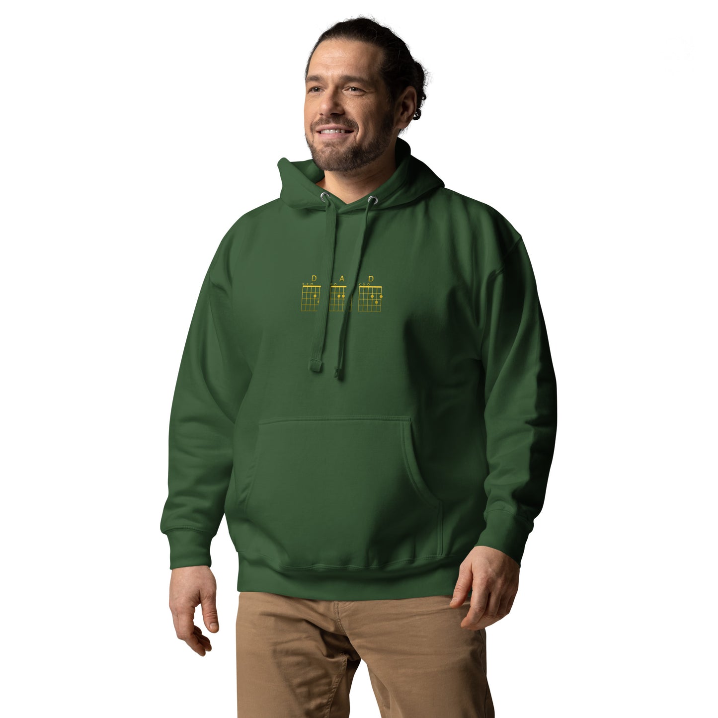 D A D Chords in gold Hoodie