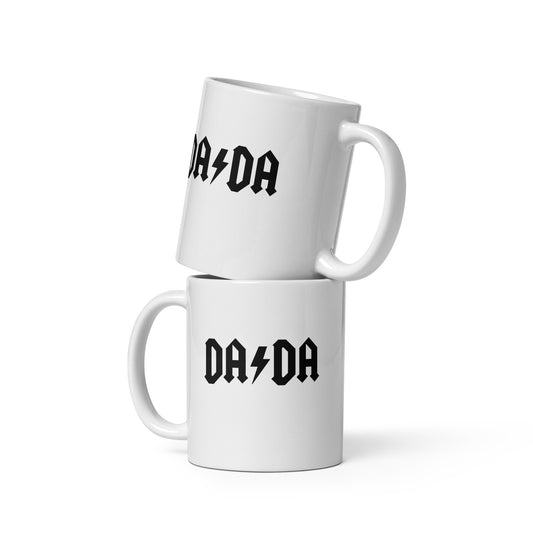 DA/DA White glossy mug