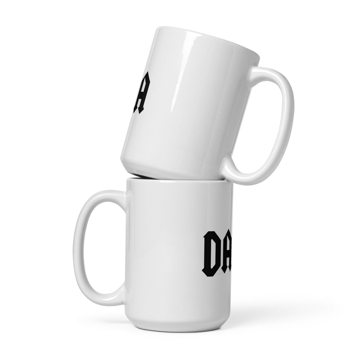 DA/DA White glossy mug